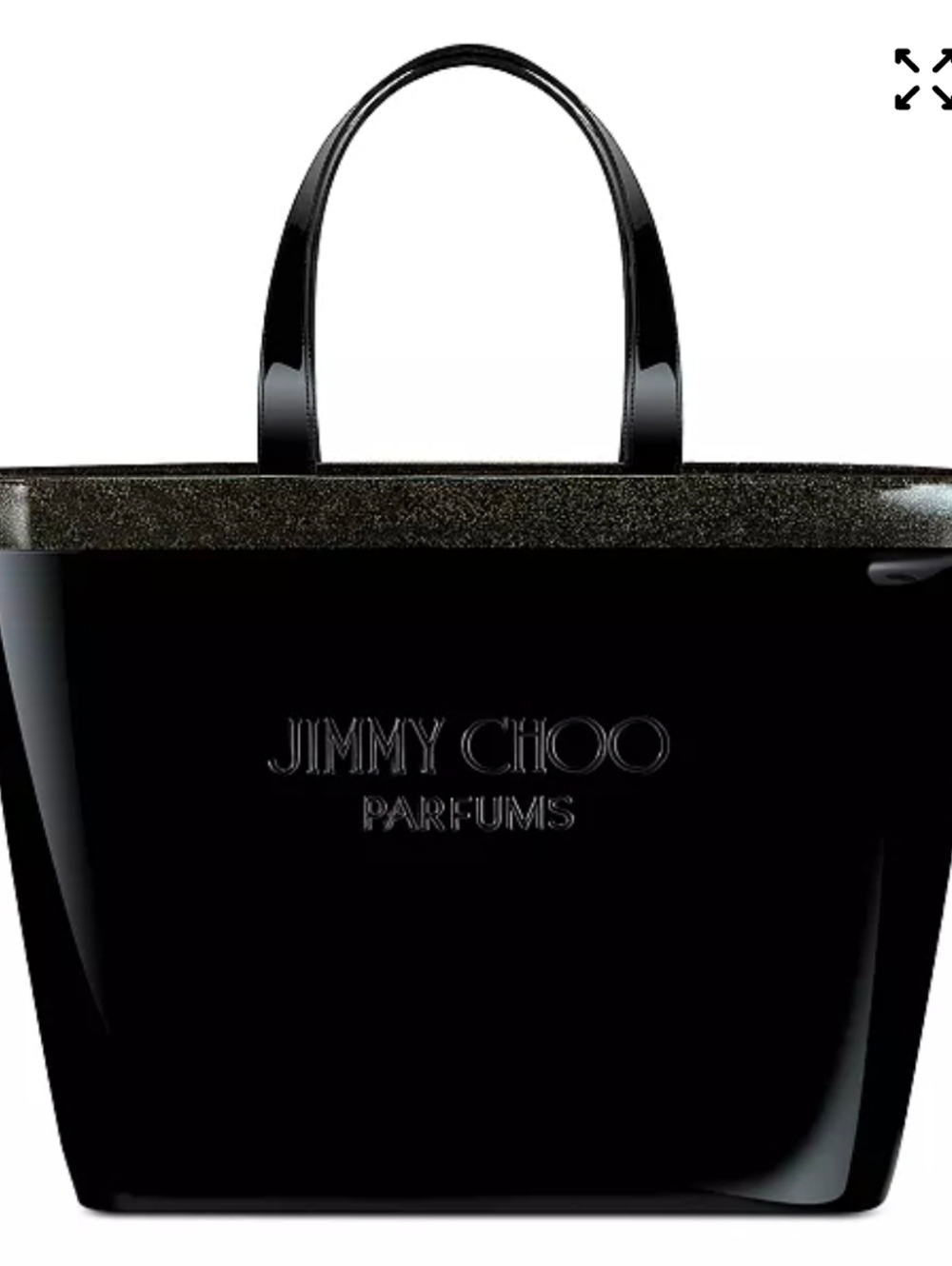 Jimmy Choo Parfums Black Patent Tote Bag - Picture 15 of 15